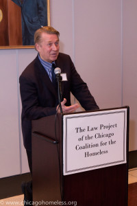 Ed Shurna, executive director of the Chicago Coalition for the Homeless.