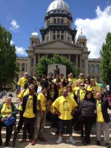 CCH leaders in Springfield on May 4, 2016. (Photo by Hannah Willage)