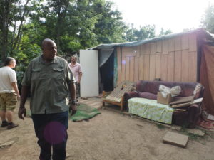 Wayne visits a Roma settlement in the woods of Hungary.